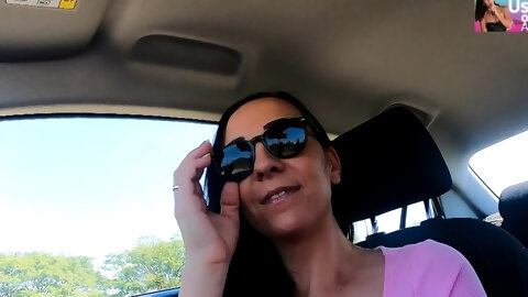 Real Blowjob Date In Car With German...