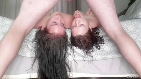 1 Cock Rotates Face Fucking 2 Laying...