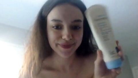 Horny Amateur Web Cam Teen Girl Takes A...