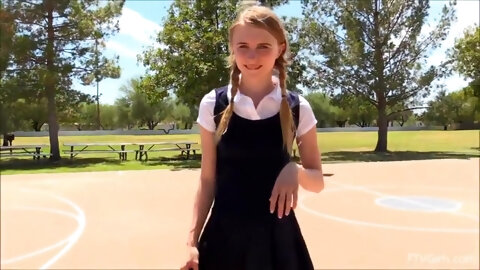 Charlotte Carmen In Petite Blonde Teen...