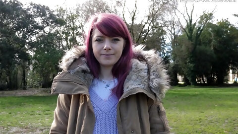 Skinny 18 Years Old Teen Does Her First...